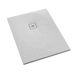 Schedline Brodzik kompozytowy Stabilsound Plus® Protos White Stone 70x120x3,5 cm, prostokątny, Gwarancja 15 lat